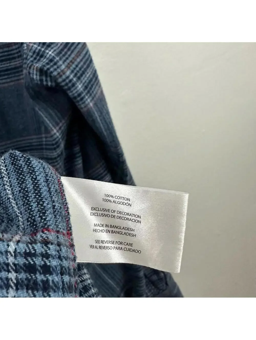 Eddie Bauer Men’s Flannel Button Down Long Sleeve Shirt Size XXL ..